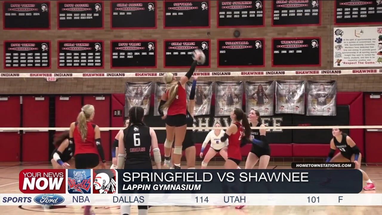 Shawnee sweeps Holland Springfield to advance in sectional tournament